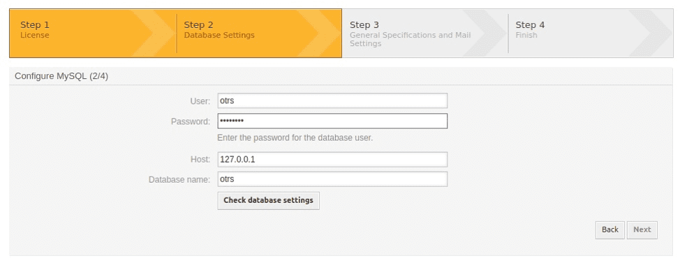 creating the database logo